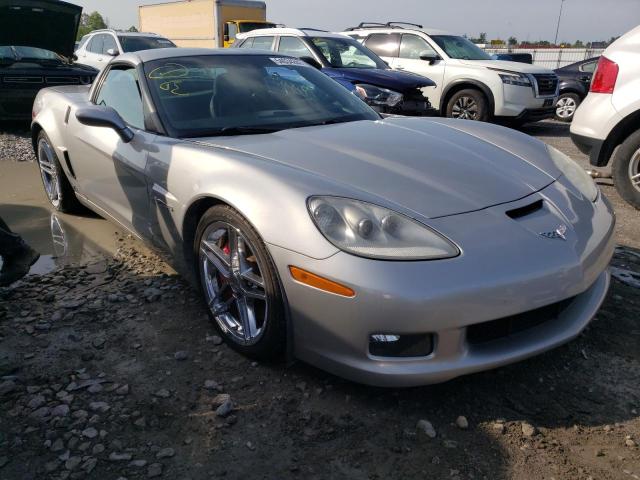 1G1YY26E385109845 - 2008 CHEVROLET CORVETTE Z SILVER photo 1