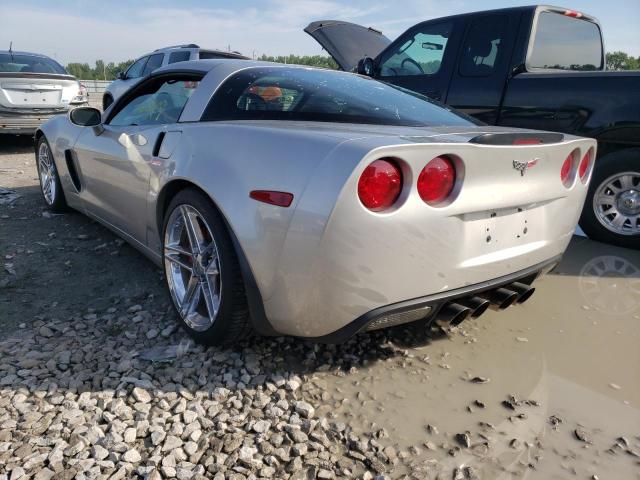 1G1YY26E385109845 - 2008 CHEVROLET CORVETTE Z SILVER photo 3