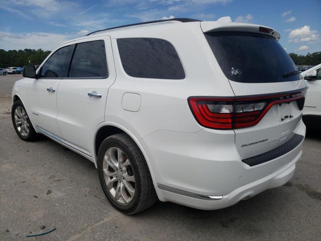 1C4RDHEG4JC100523 - 2018 DODGE DURANGO CI WHITE photo 3