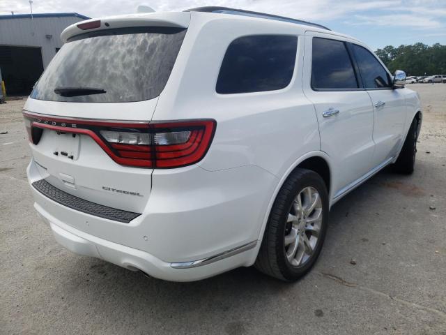 1C4RDHEG4JC100523 - 2018 DODGE DURANGO CI WHITE photo 4