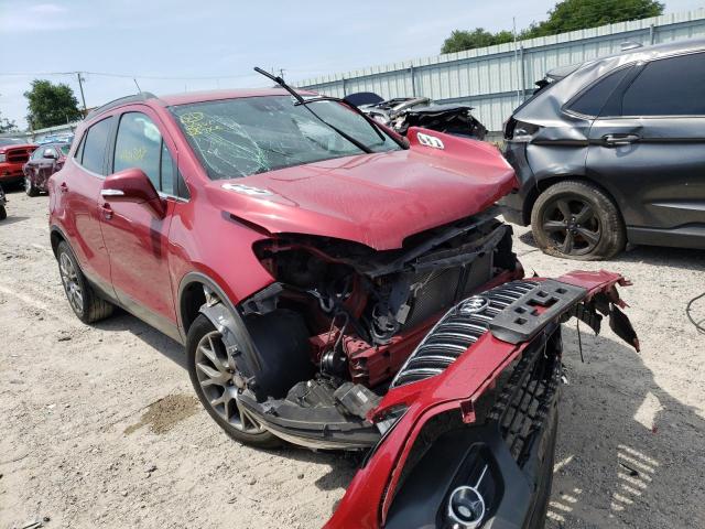 KL4CJ1SM6GB736627 - 2016 BUICK ENCORE SPO RED photo 1