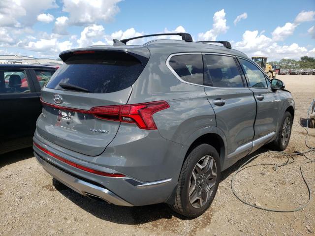 5NMS5DAL9MH337489 - 2021 HYUNDAI SANTA FE C GRAY photo 4