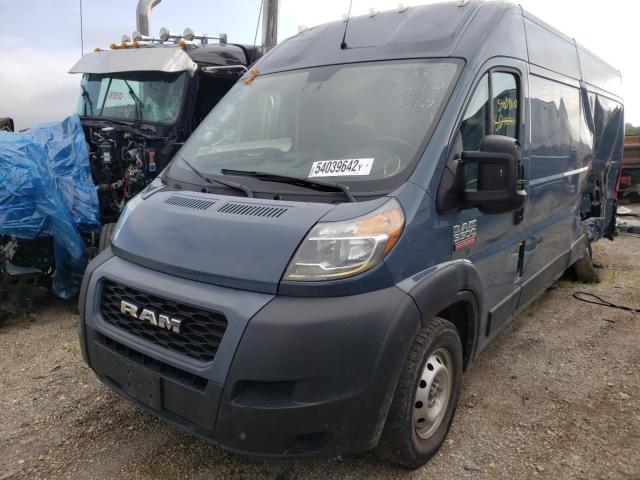 3C6URVJG0LE128855 - 2020 RAM PROMASTER 蓝色 照片 2
