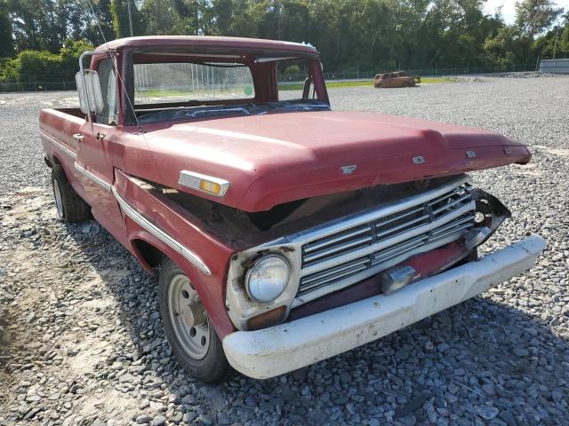 F10YCD20261 - 1968 FORD F-100 RED photo 1