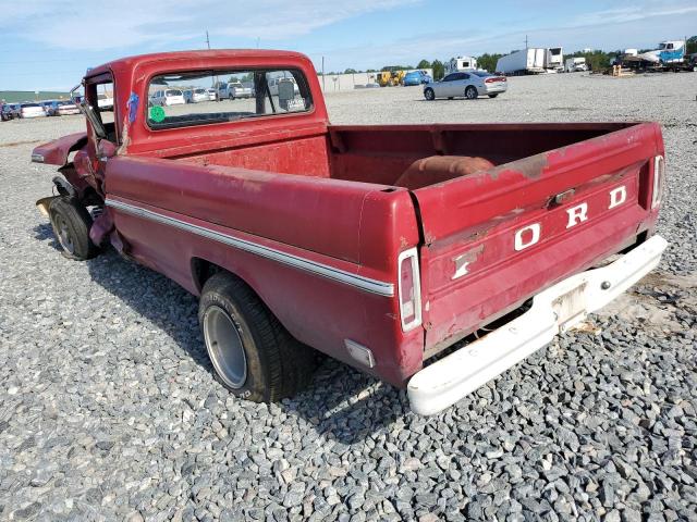 F10YCD20261 - 1968 FORD F-100 RED photo 3