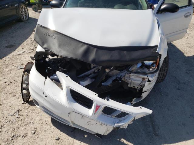 1G2NF52E24C247281 - 2004 PONTIAC GRAND AM S WHITE photo 7