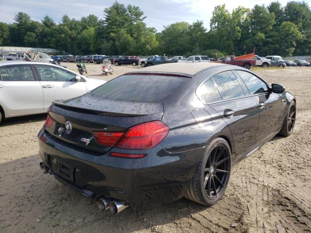 WBS6C9C59EDV73680 - 2014 BMW M6 GRAN CO BLACK photo 4