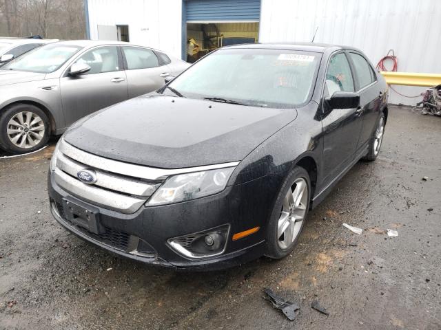 3FAHP0DC9CR315425 - 2012 FORD FUSION SPO BLACK photo 2