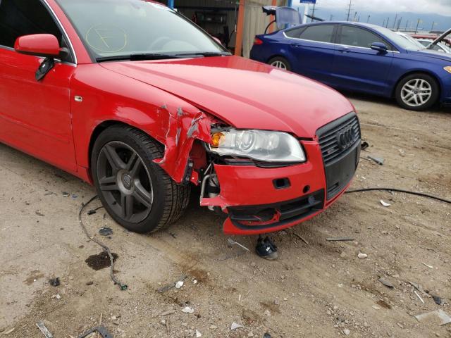 WAUDF68E65A434554 - 2005 AUDI A4 2.0T QU RED photo 9