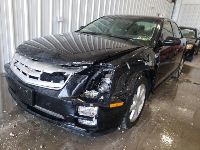 1G6DW677X70163161 - 2007 CADILLAC STS BLACK photo 2