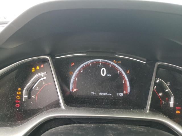 2HGFC2F89MH538029 - 2021 HONDA CIVIC SPOR WHITE photo 8