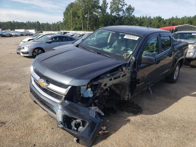 1GCGSCEN8L1167462 - 2020 CHEVROLET COLORADO L GRAY photo 2