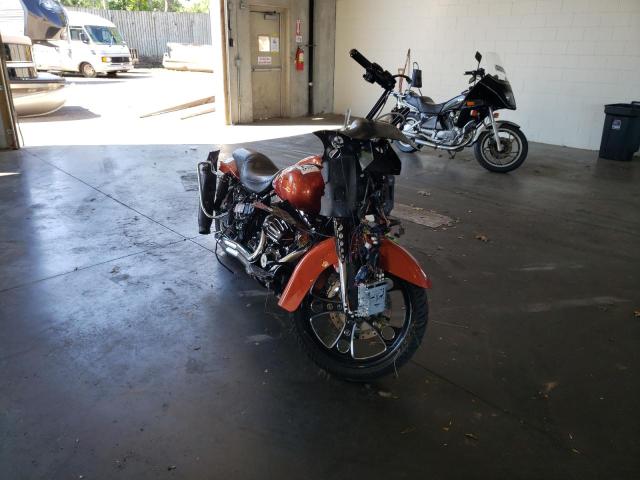 1HD1KHM18BB671373 - 2011 HARLEY-DAVIDSON FLTRX 橙色 照片 1