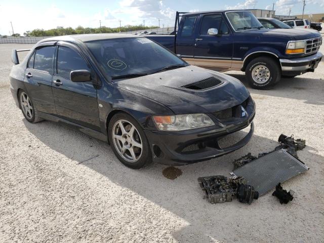 JA3AH86F43U123996 - 2003 MITSUBISHI LANCER EVO BLACK photo 1