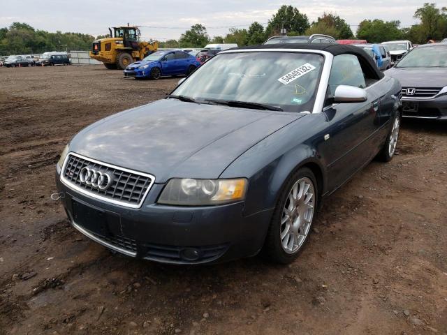 WUARL48H25K900056 - 2005 AUDI S4 QUATTRO CHARCOAL photo 2