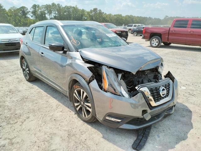 3N1CP5CU7KL542631 - 2019 NISSAN KICKS S GRAY photo 1