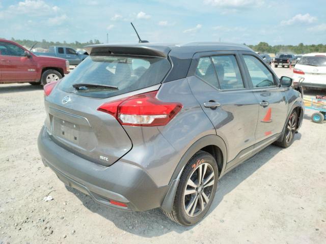 3N1CP5CU7KL542631 - 2019 NISSAN KICKS S GRAY photo 4