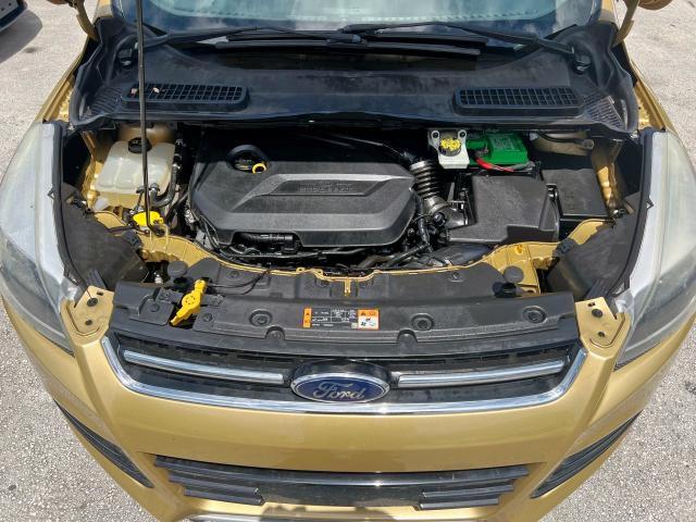 1FMCU0JXXEUB96134 - 2014 FORD ESCAPE TIT GOLD photo 7