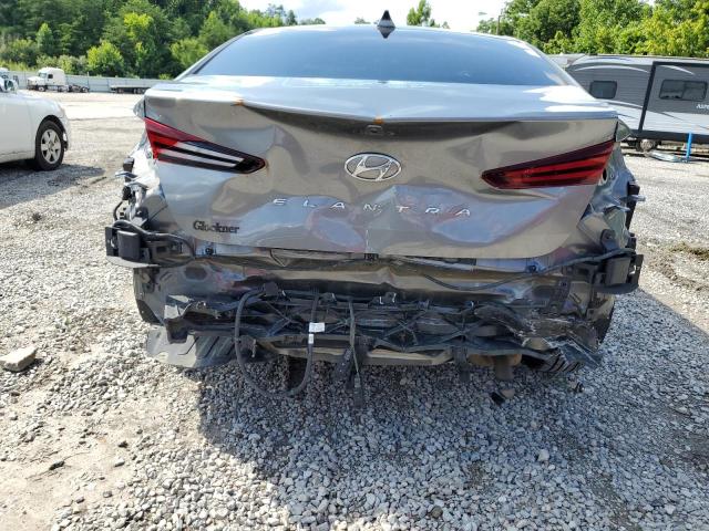 5NPD84LF7KH459551 - 2019 HYUNDAI ELANTRA GRAY photo 9