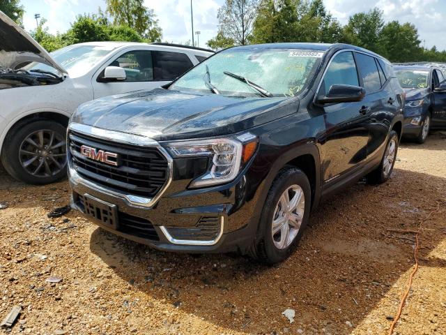 3GKALMEV4NL116436 - 2022 GMC TERRAIN BLACK photo 2