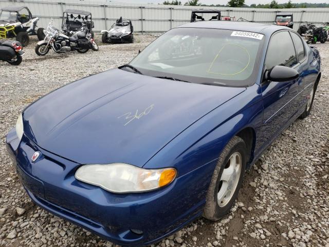 2G1WX12K639167086 - 2003 CHEVROLET MONTE CARL ლურჯი ფოტო 2