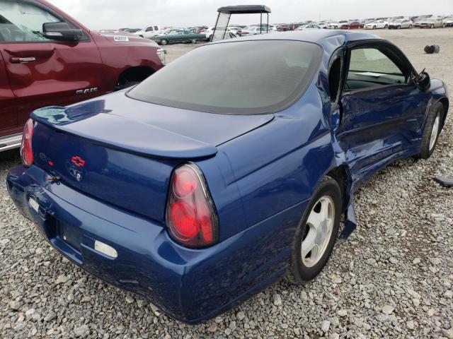 2G1WX12K639167086 - 2003 CHEVROLET MONTE CARL ლურჯი ფოტო 4
