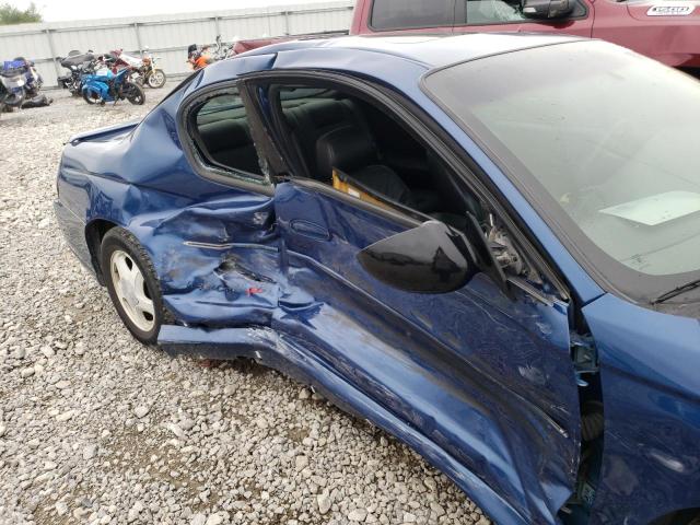 2G1WX12K639167086 - 2003 CHEVROLET MONTE CARL ლურჯი ფოტო 9