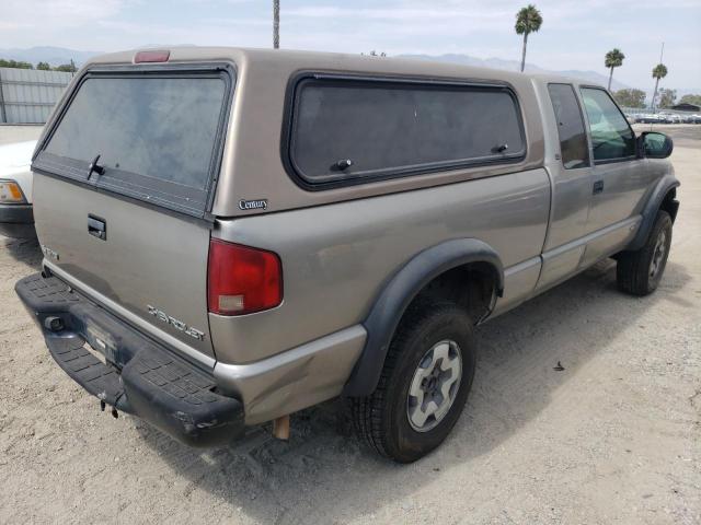 1GCCT19X738216430 - 2003 CHEVROLET S TRUCK S1 BEIGE photo 4