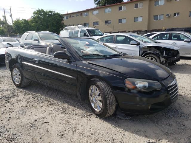 1C3EL65R86N239643 - 2006 CHRYSLER SEBRING LI BLACK photo 1