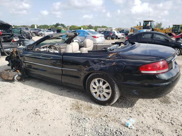 1C3EL65R86N239643 - 2006 CHRYSLER SEBRING LI BLACK photo 3