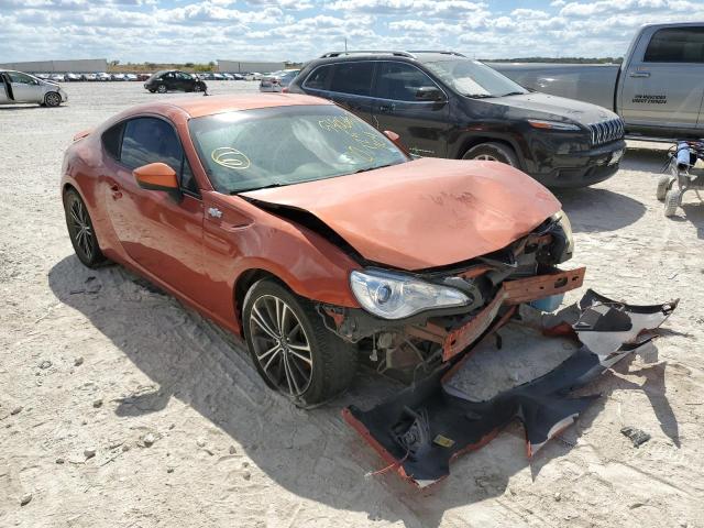 JF1ZNAA12D2725704 - 2013 TOYOTA SCION FR-S ORANGE photo 1