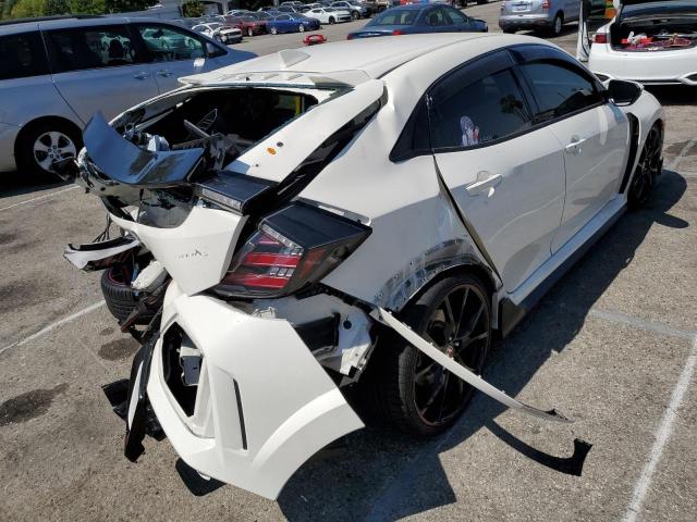 SHHFK8G71LU201674 - 2020 HONDA CIVIC TYPE WHITE photo 4