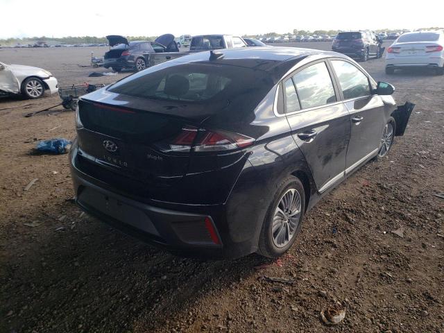 KMHC75LD3MU255546 - 2021 HYUNDAI IONIQ SEL BLACK photo 4