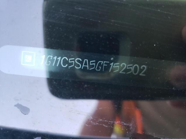 1G11C5SA5GF152502 - 2016 CHEVROLET MALIBU LIM 白色 照片 10