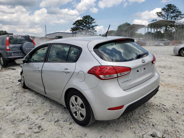 KNAFK5A86J5773059 - 2018 KIA FORTE LX SILVER photo 3