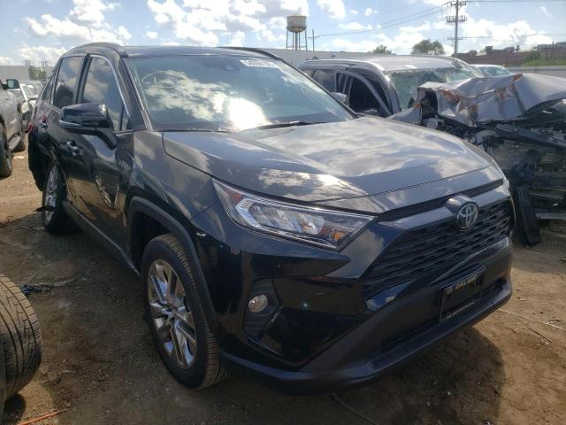 2T3A1RFV6KW051879 - 2019 TOYOTA RAV4 XLE P BLACK photo 1