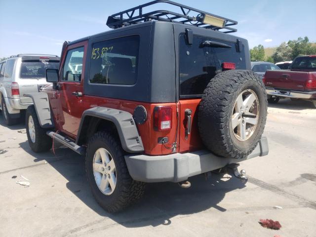 1J8GA64139L755987 - 2009 JEEP WRANGLER R RED photo 3