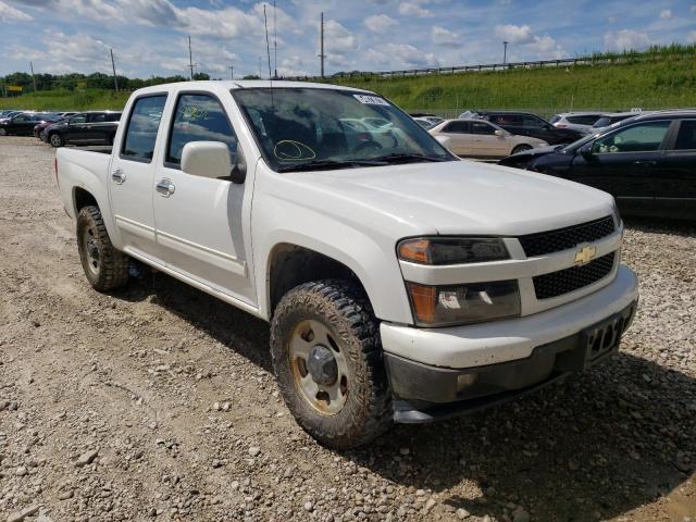 1GCHTCFE5C8151663 - 2012 CHEVROLET COLORADO L WHITE photo 1