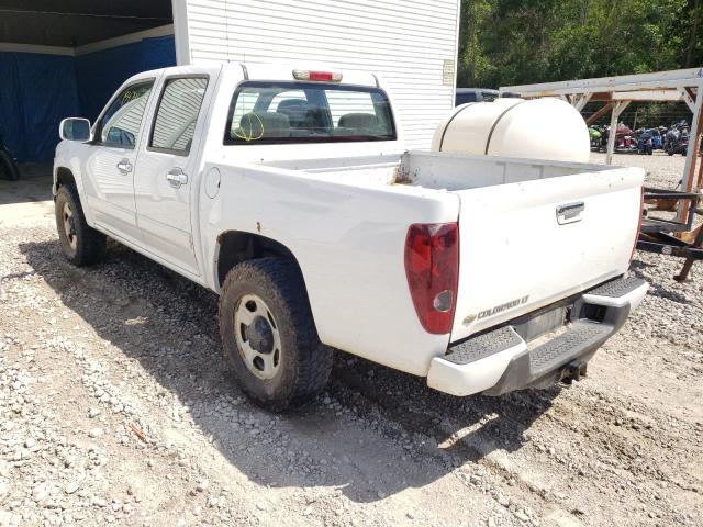 1GCHTCFE5C8151663 - 2012 CHEVROLET COLORADO L WHITE photo 3