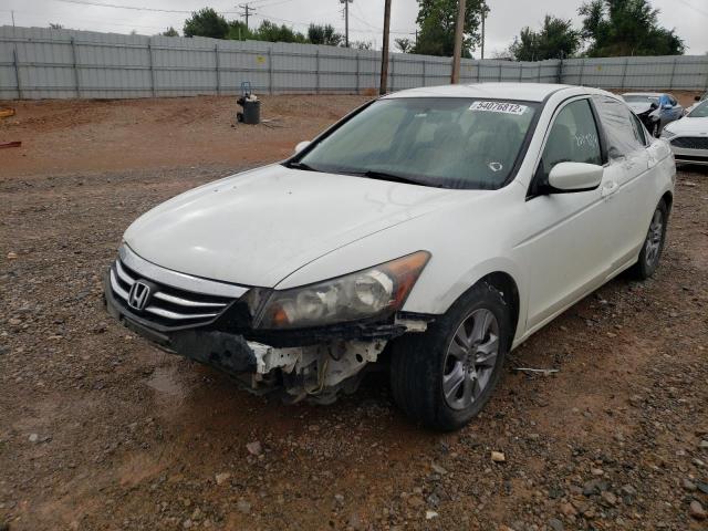 1HGCP2F4XCA011778 - 2012 HONDA ACCORD LXP WHITE photo 2