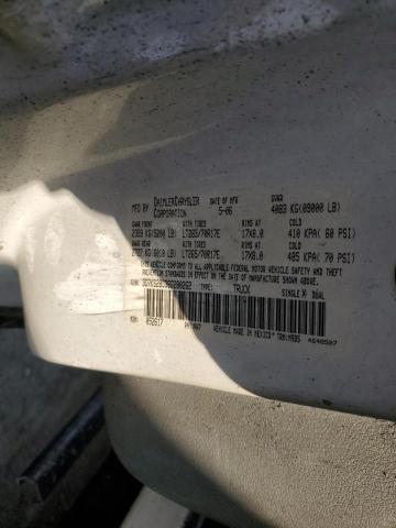 3D7KS28C36G280262 - 2006 DODGE RAM 2500 S Սպիտակ լուսանկար 10