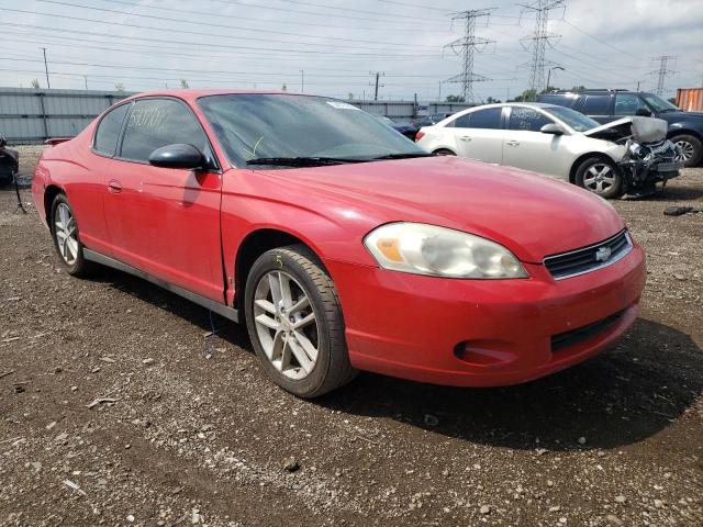 2G1WM15K769234917 - 2006 CHEVROLET MONTE CARL წითელი ფოტო 1