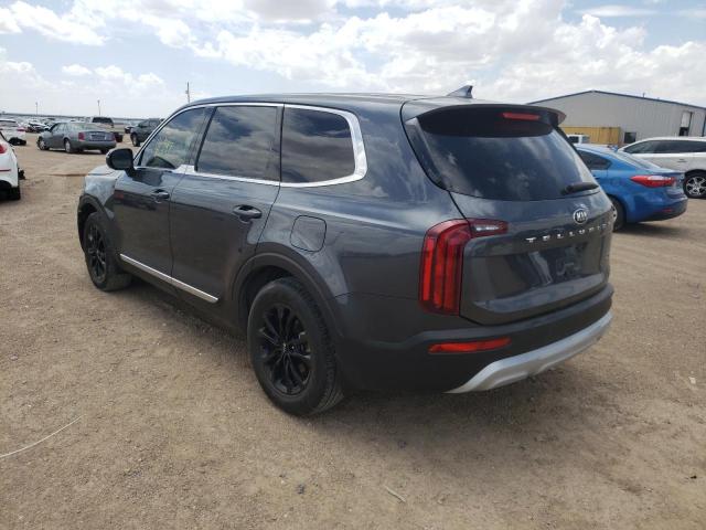 5XYP24HC0LG079750 - 2020 KIA TELLURIDE GRAY photo 3