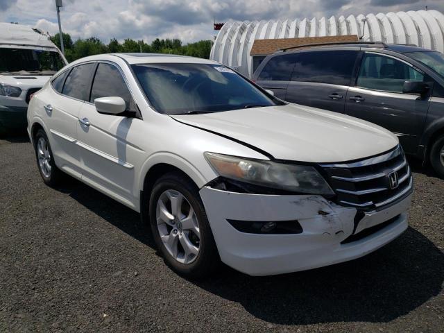 5J6TF2H59AL014299 - 2010 HONDA ACCORD CRO WHITE photo 1