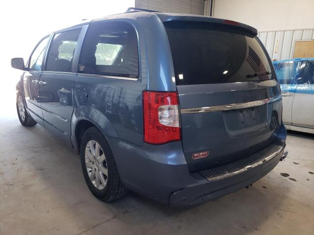 2A4RR8DG8BR759355 - 2011 CHRYSLER TOWN & COU BLUE photo 3