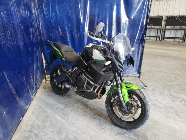 JKALEED10EDA07056 - 2014 KAWASAKI KLE650 D GREEN photo 1