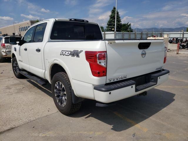 1N6AA1E57HN538153 - 2017 NISSAN TITAN SV WHITE photo 3