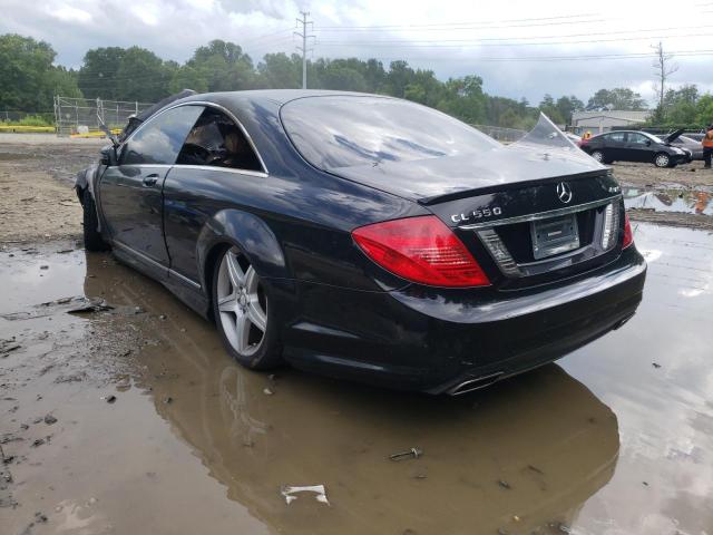 WDDEJ9EB0BA026540 - 2011 MERCEDES-BENZ CL 550 4MA BLACK photo 3