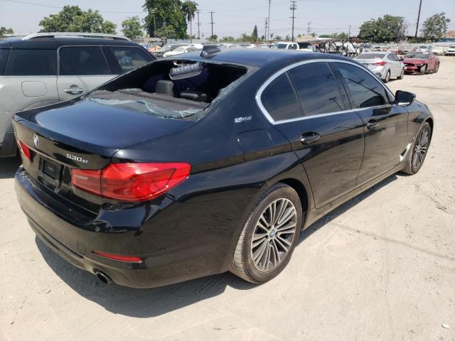 WBAJA9C56KB391804 - 2019 BMW 530E BLACK photo 4