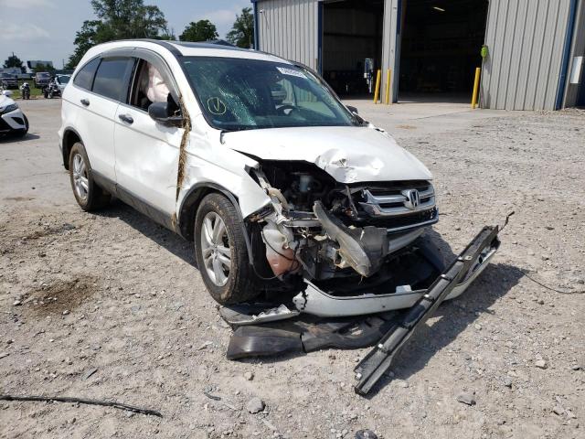 5J6RE4H58BL029533 - 2011 HONDA CRV WHITE photo 1